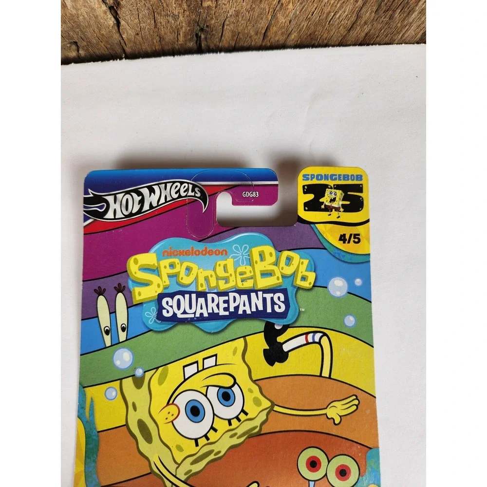 Hot Wheels SpongeBob SquarePants 25th Anniversary Set of 3 Pony-Up Second Wind